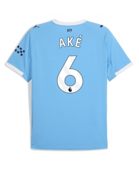 Billige Fotballdrakt Manchester City Nathan Ake #6 Replika Hjemmedrakt 2025-26 Kortermet Billige Fotballdrakt Manchester City Nathan Ake #6 Replika Hjemmedrakt 2025-26 Kortermet